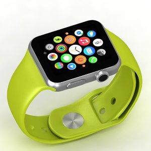 3d apple watch