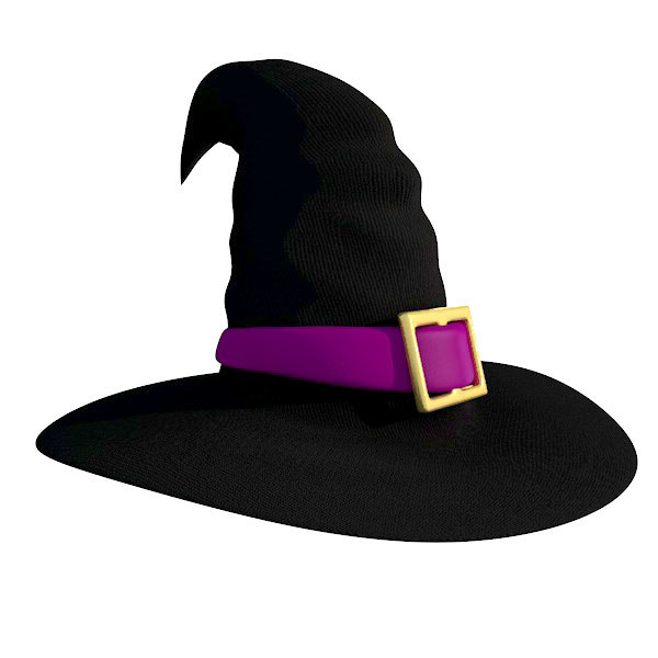 witch hat 3d model Witch Hat DemonicDesign.