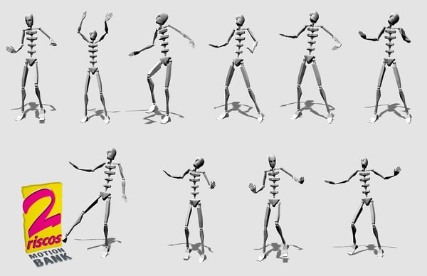 Motion Character Studio Biped dance pack dancing