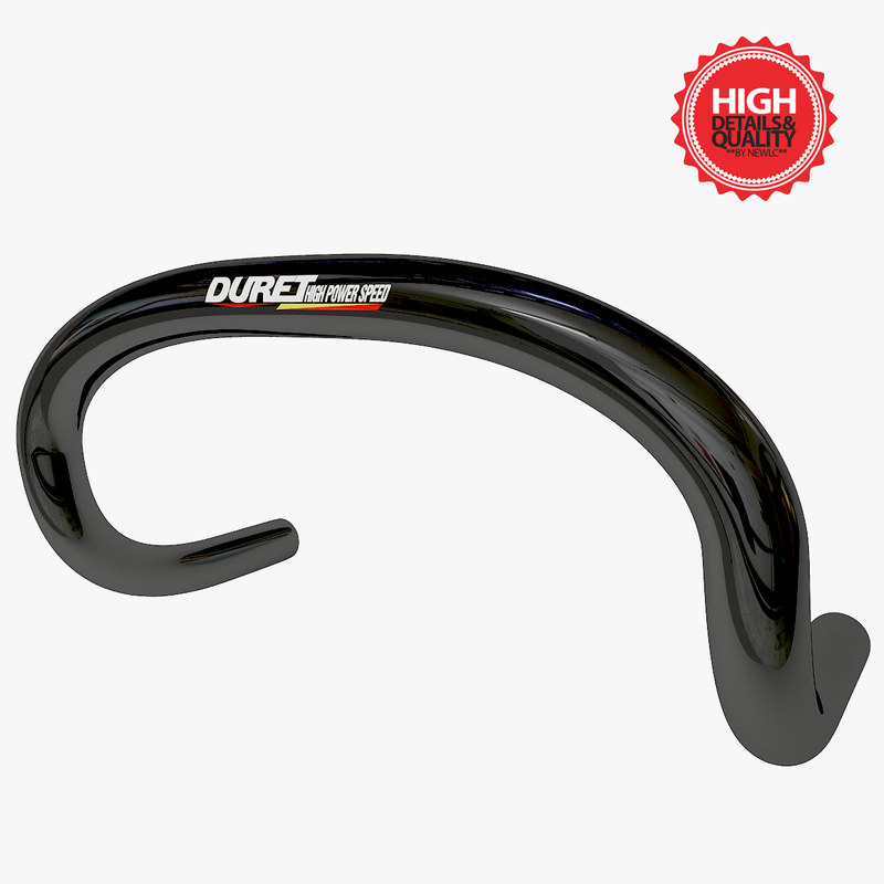 bike handlebars handle 3d c4d