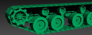 3d model of tank