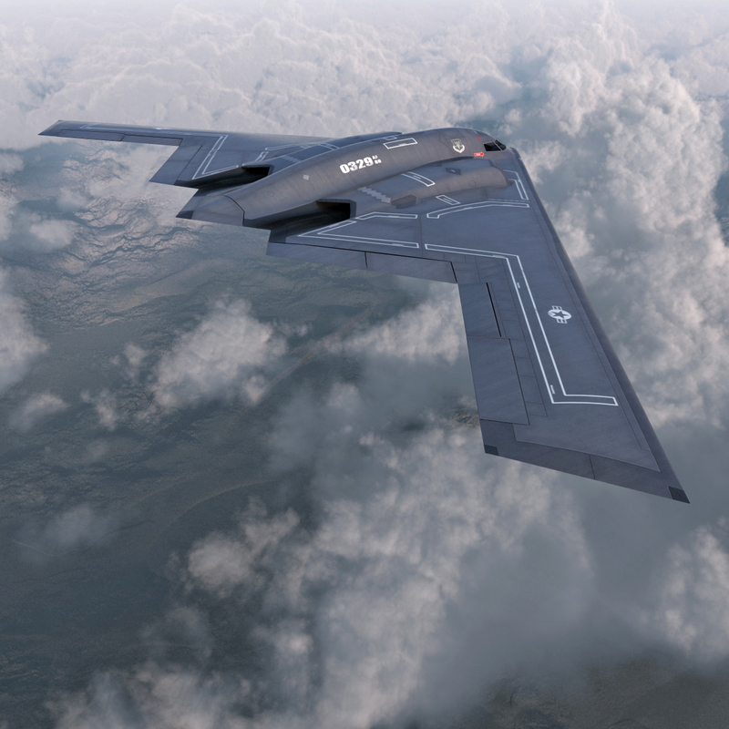 northrop grumman b-2 spirit 3ds