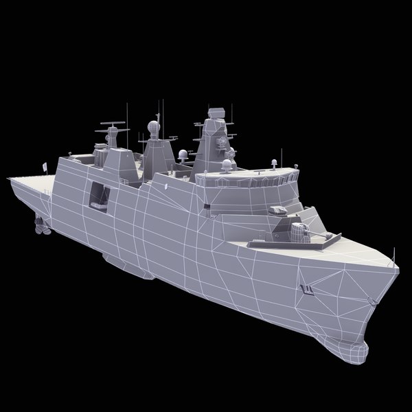 l16 absalon support ship 3d model