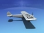 cockpit ryan airplane propeller 3d model