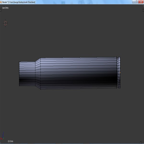 bullet casing 3d model