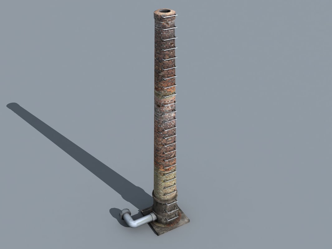 烟囱013d模型