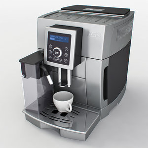 3d espresso machine model