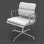 eames soft pad chair 3d max