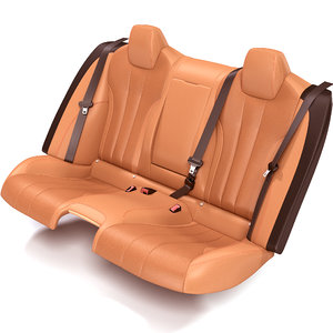 3d car rear seat