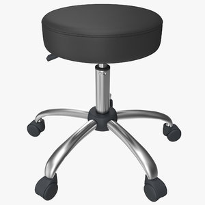 medical stool design 3d model