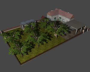 3ds max rural household