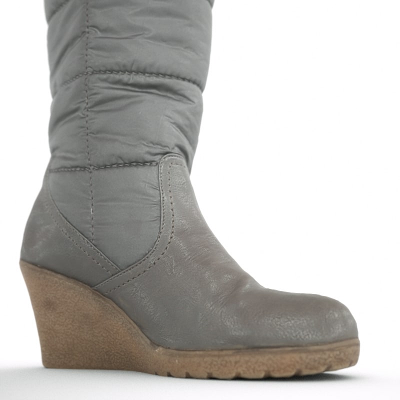 winter wedge boots