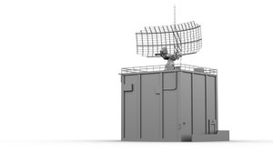 radar station 3d obj