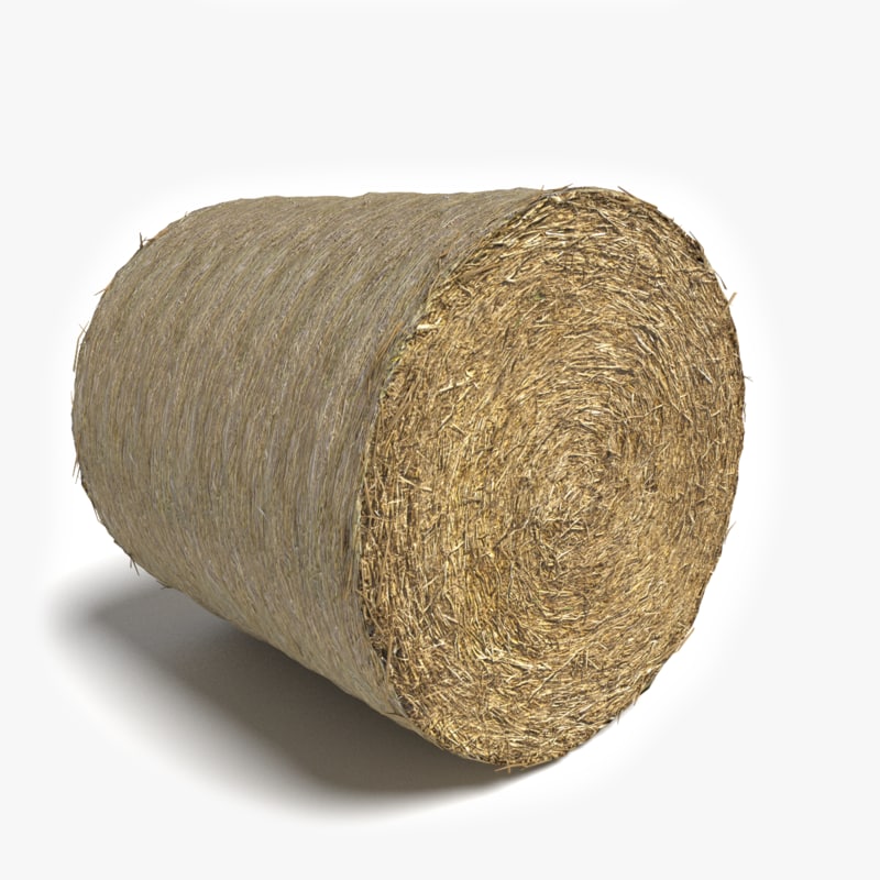 3d hay model blender free 3d bale model hay