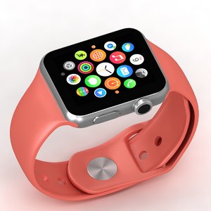 3d apple watch