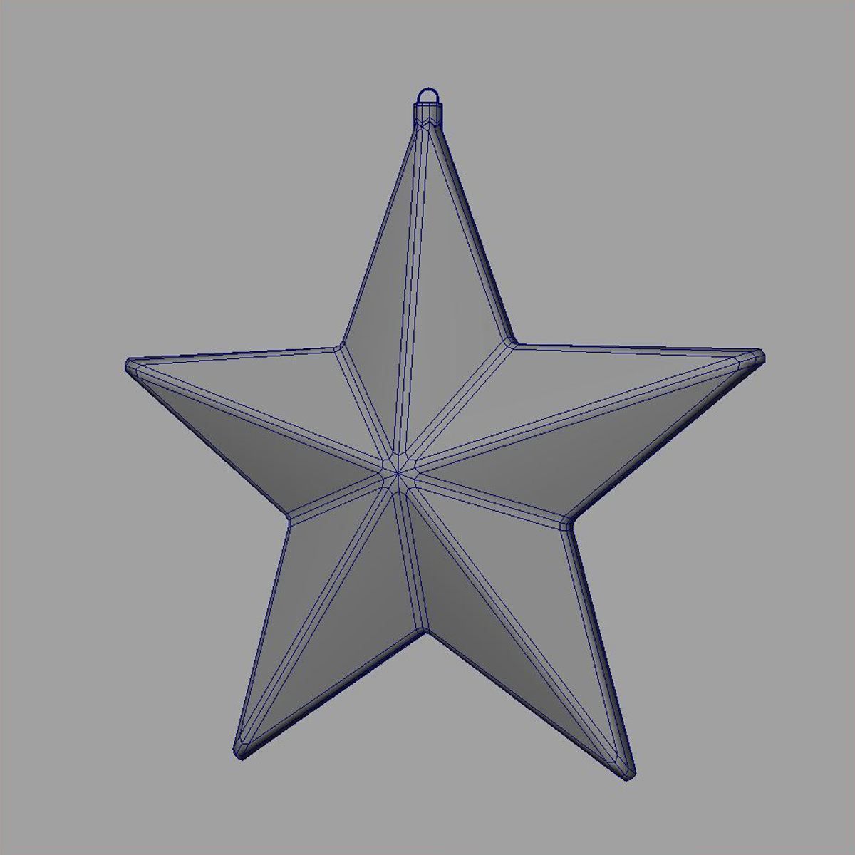 stars christmas 3d fbx