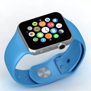 3d model apple watch