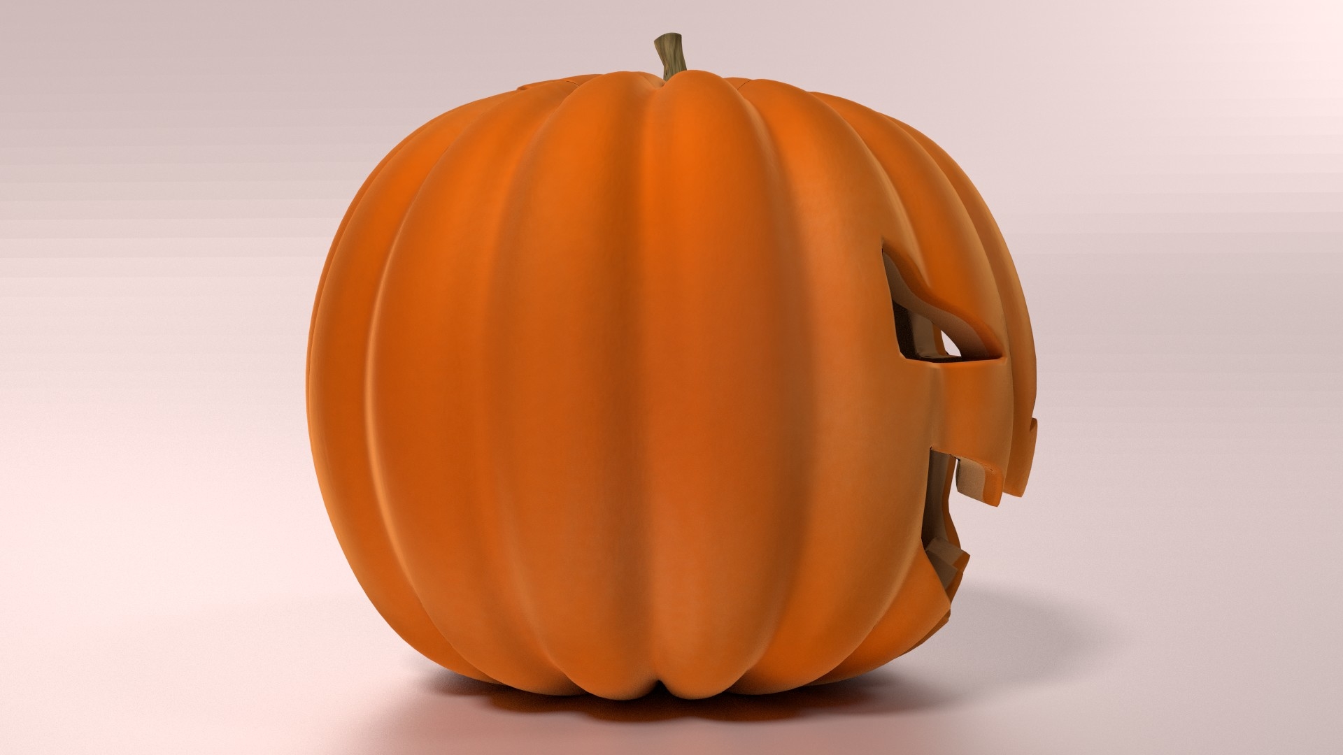 万圣节南瓜3d模型