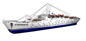 3d x stockholm ship ocean