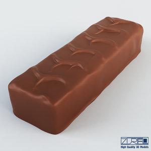 3ds max snickers chocolate bar v