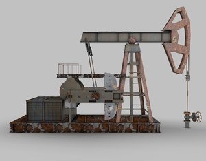 3d oil pump model