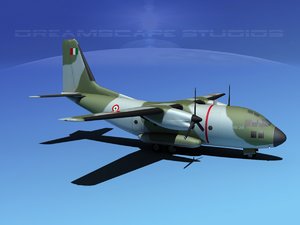 3d aircraft c-27 spartan transports model