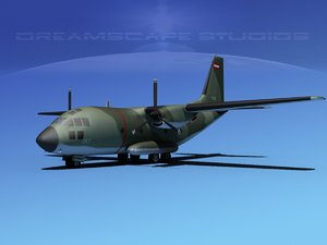 3d aircraft c-27 spartan transports model