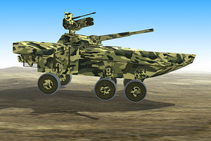 armoured fighting vehicle 3ds