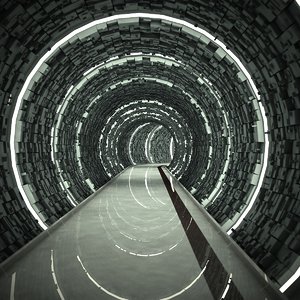 tunnel 3d max