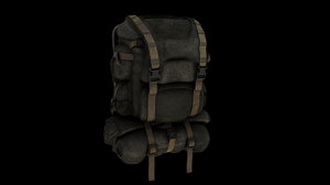 3ds max travel backpack