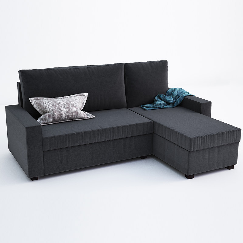 3d vilasund  mattarp ikea  sofa model