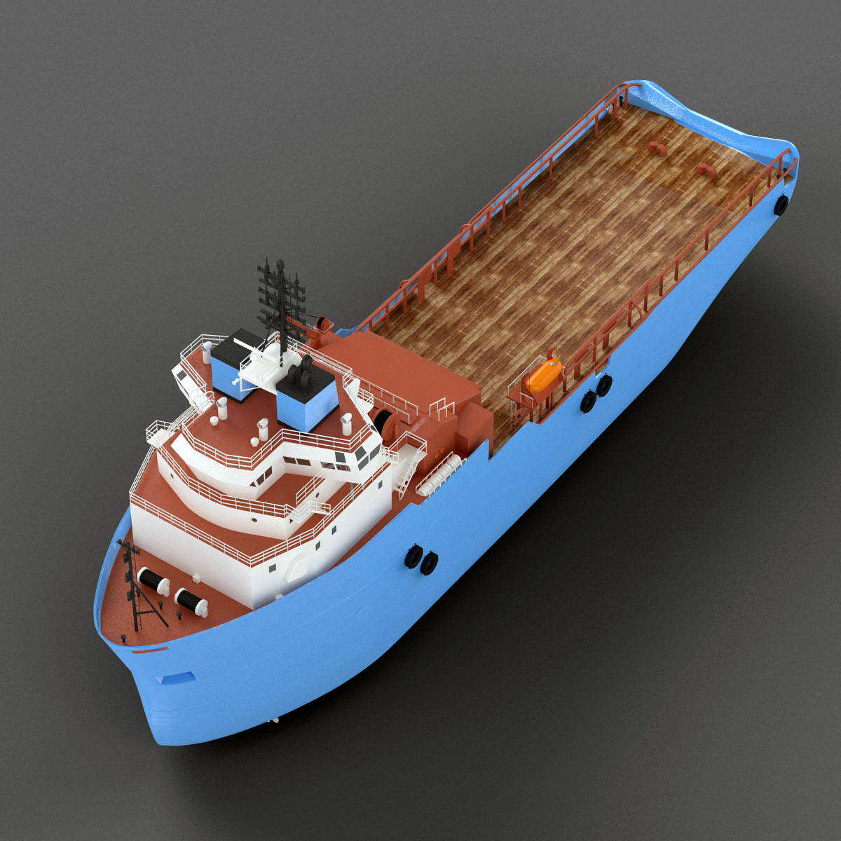 ship vessel 3d model