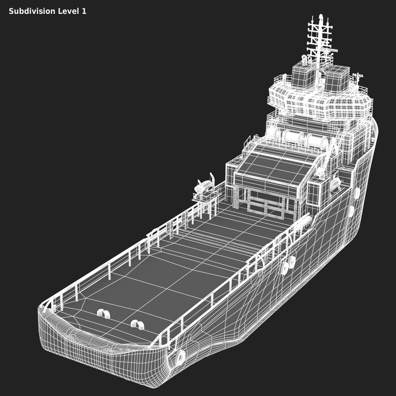 ship vessel 3d model