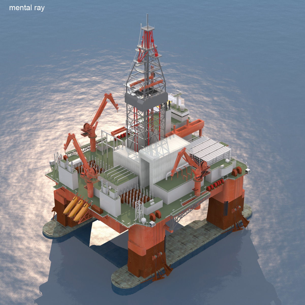 ship vessel 3d model