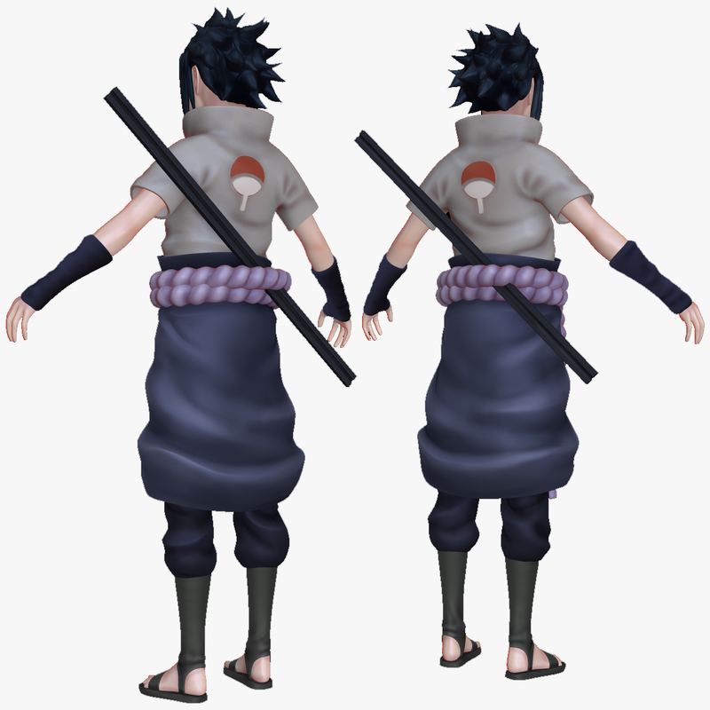sasuke model kit