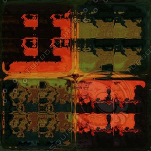 Translucent glass big bricks texture