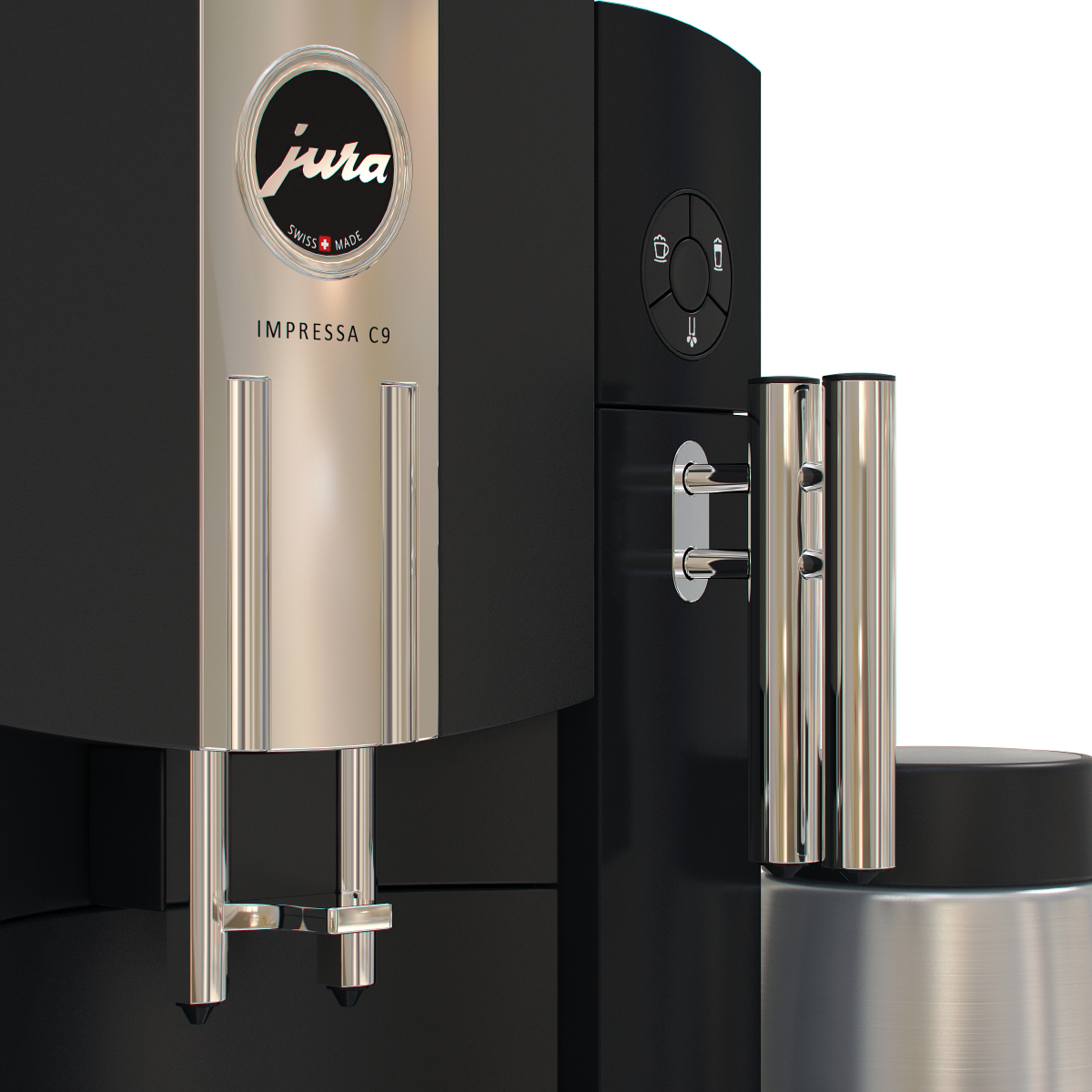 3d coffemachine jura impressa c9 model