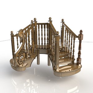 solidworks stairs 3d 3ds
