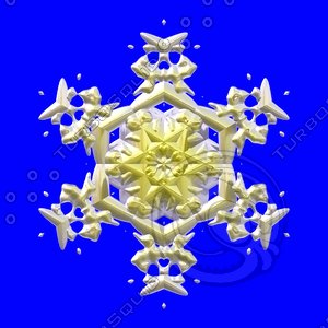 snowflakes set