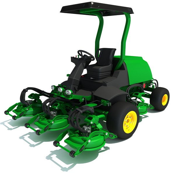 3d lawn mower model