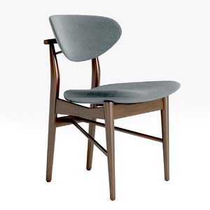 finn juhl dining chair 3ds