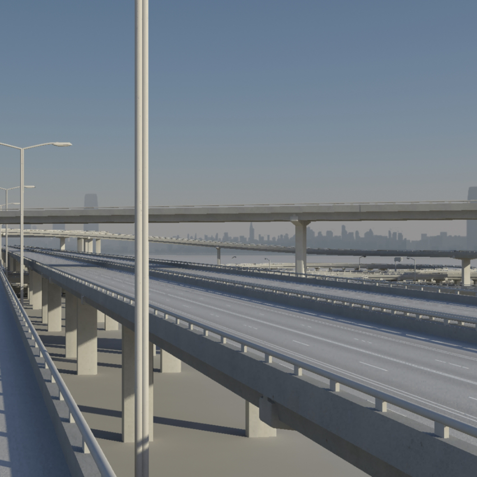 高速公路3d模型