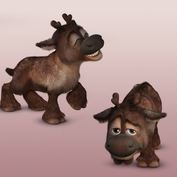 3d model cartoon boy sven