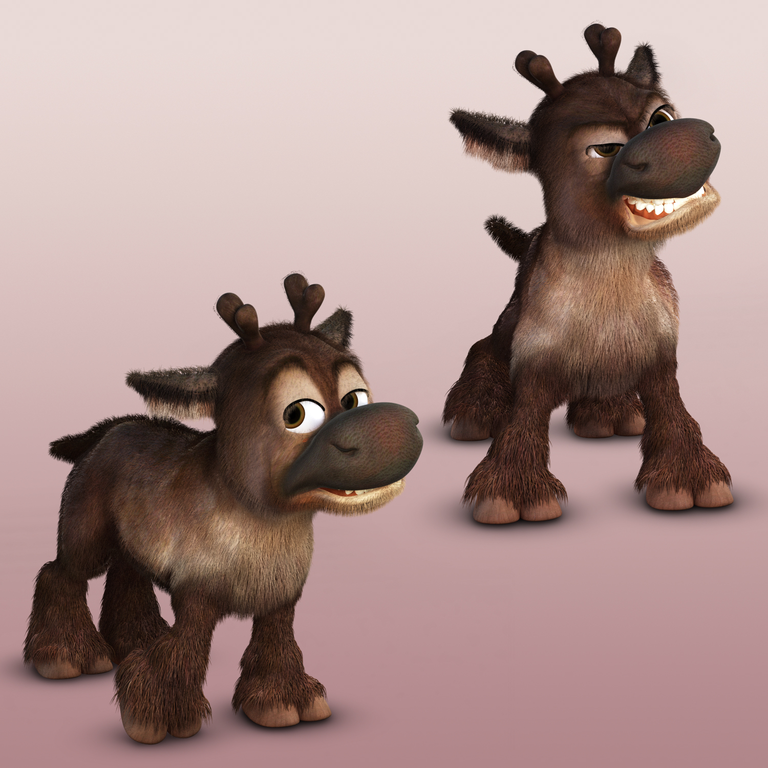 3d model cartoon boy sven