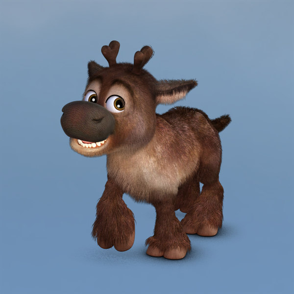 3d model cartoon boy sven