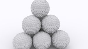 3d model golf ball