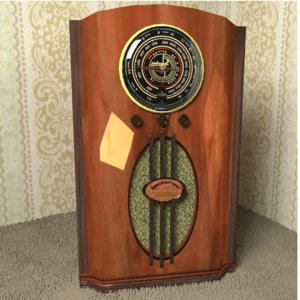 blend antique radio