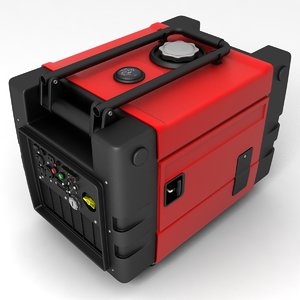 3d model portable generator