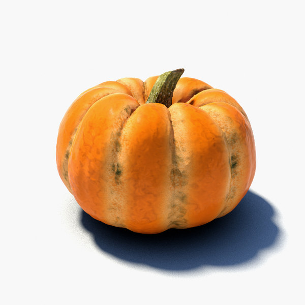- pumpkin scanned obj