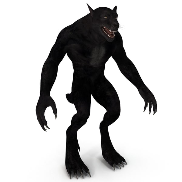 Modele 3d De Loup Garou Turbosquid